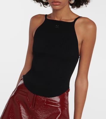 Top aus Rippstrick | Courrèges