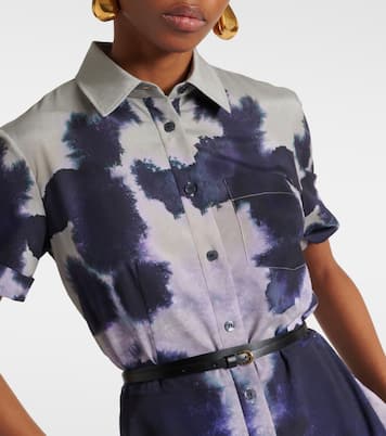 فستان ميدي بطبعات Kiera | Altuzarra