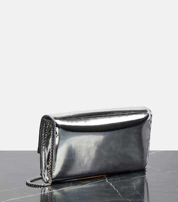 Emmie mirrored clutch | Jimmy Choo