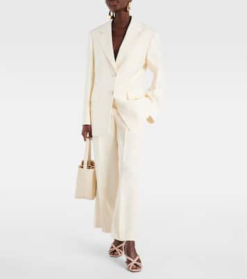 Jess 95 leather sandals | Jimmy Choo