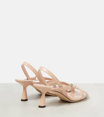 Jess 95 leather sandals | Jimmy Choo