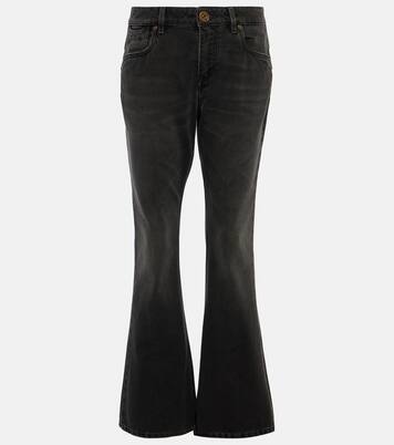 Jeans bootcut Western de tiro bajo | Balmain