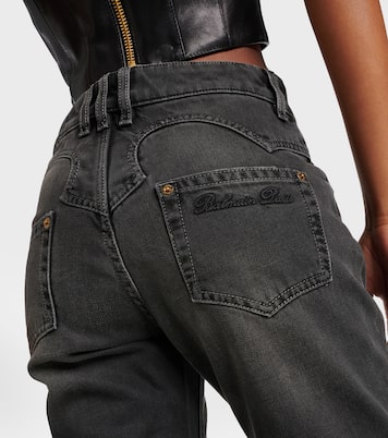 Jeans bootcut Western de tiro bajo | Balmain