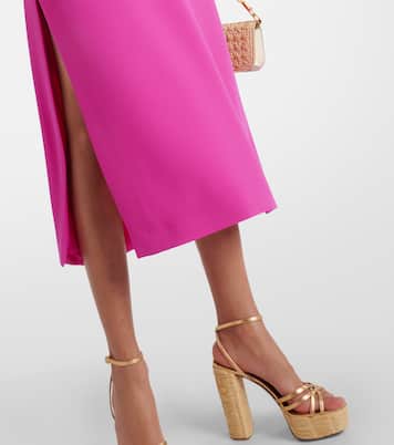 Midikleid VGold aus Seide | Valentino