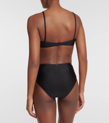 Embellished mid-rise bikini | Adriana Degreas