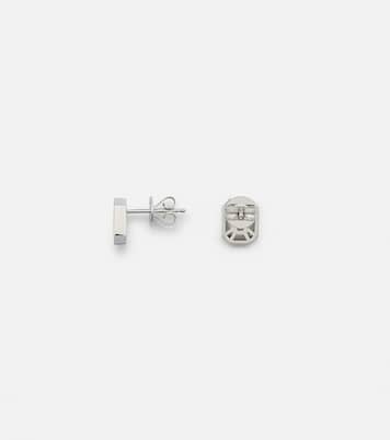 Boucles d'oreilles Illusion en or blanc 18 ct et diamants | Shay Jewelry