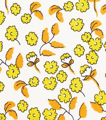 Flowers cotton-blend T-shirt | Mini Rodini