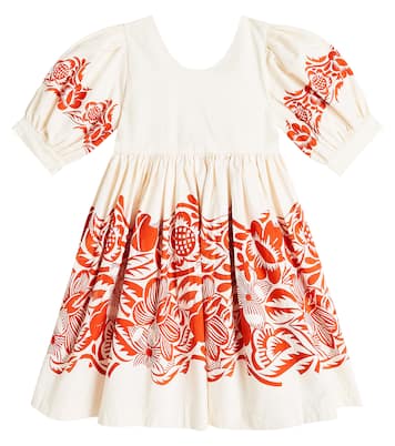 Camilo floral puff-sleeve dress | Molo