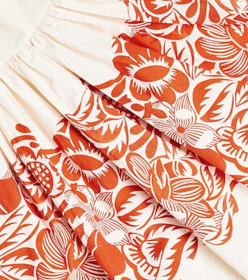 Camilo floral puff-sleeve dress | Molo