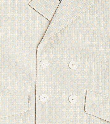 Baltic checked cotton blazer | Paade Mode