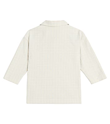 Baltic checked cotton blazer | Paade Mode