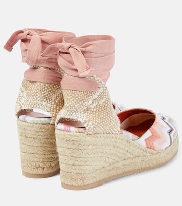 Zig Zag Eva 80 espadrille wedges | Missoni