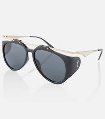 SL M137 Amelia aviator sunglasses | Saint Laurent