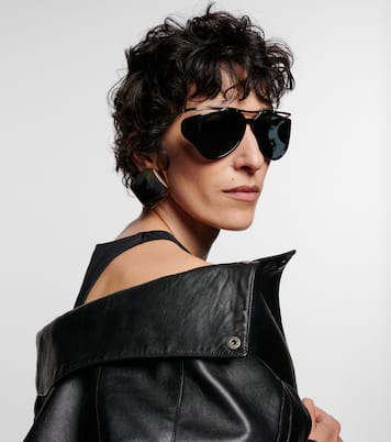 SL M137 Amelia aviator sunglasses | Saint Laurent