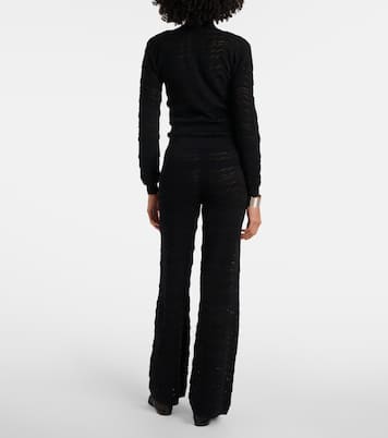 Gerade Hose aus Häkelstrick | Missoni