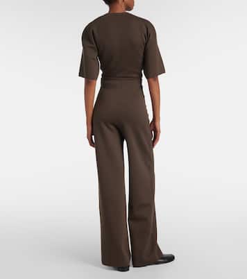 Pantalon Perse en laine et coton mélangé | Fforme