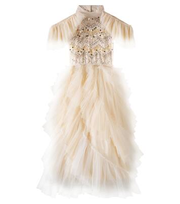 Robe Nebula en coton et tulle à ornements | Tutu Du Monde