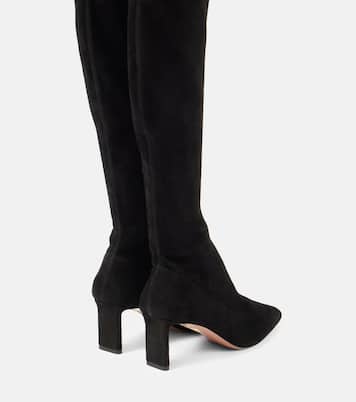 Stiefel Zenn 65 aus Veloursleder | Aquazzura