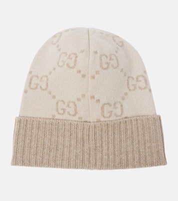Mütze GG aus Kaschmir-Jacquard | Gucci