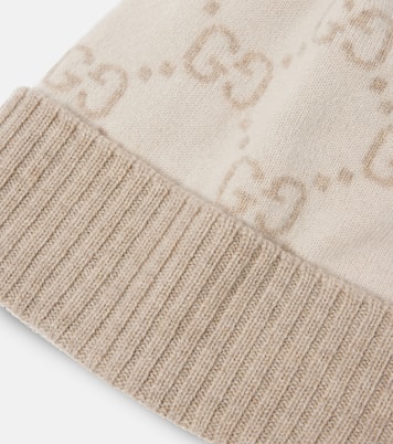 Mütze GG aus Kaschmir-Jacquard | Gucci