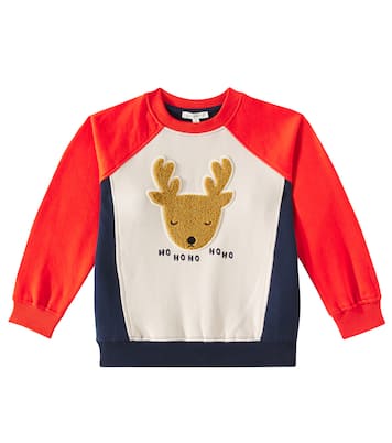 Aude Placement appliqué cotton sweatshirt | Liewood