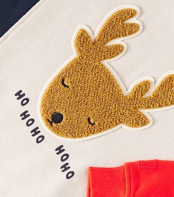 Aude Placement appliqué cotton sweatshirt | Liewood