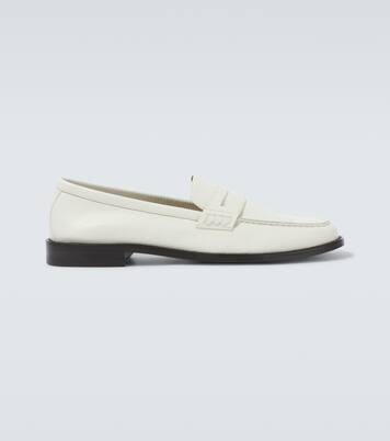Perry leather penny loafers | Manolo Blahnik