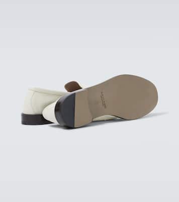 Perry leather penny loafers | Manolo Blahnik