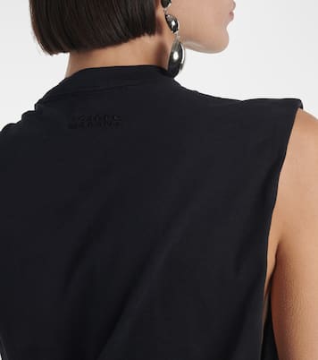 Robe Leany asymétrique en coton | Isabel Marant