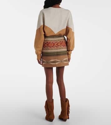 Minifalda Adelaide de mezcla de lana | Marant Etoile