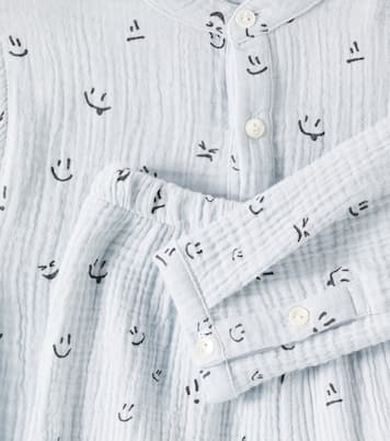 Baby Enoz cotton shirt and pants set | Molo