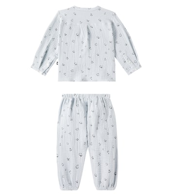 Baby Enoz cotton shirt and pants set | Molo