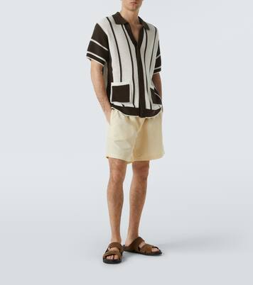 Fabricio cotton crochet cardigan | Frescobol Carioca