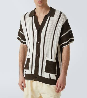 Fabricio cotton crochet cardigan | Frescobol Carioca