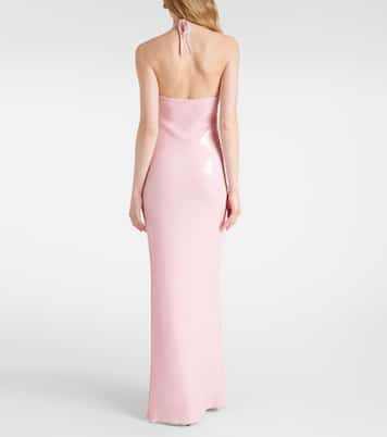 Robe longue à fleurs et sequins | Rodarte