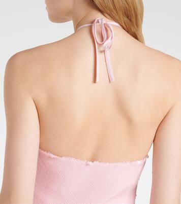 Robe longue à fleurs et sequins | Rodarte