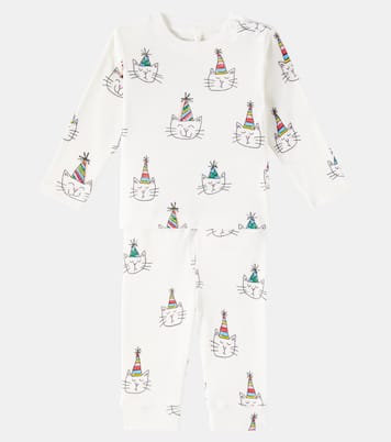 Baby printed cotton tracksuit | Stella McCartney Kids