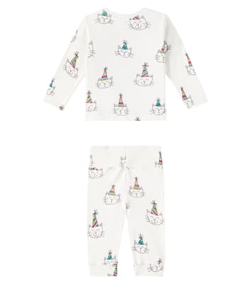 Baby printed cotton tracksuit | Stella McCartney Kids