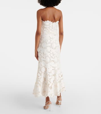 Vestido midi Valetta bordado | Simkhai