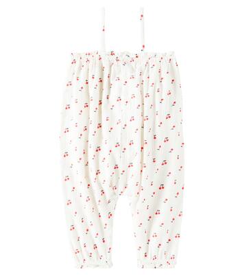 Sorbet floral cotton playsuit | Bonpoint