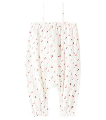 Sorbet floral cotton playsuit | Bonpoint