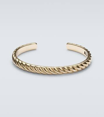 سوار معصم من الذهب عيار 18 قيراط Sculpted Cable  | David Yurman