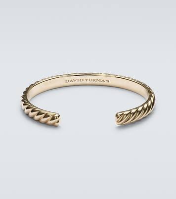 سوار معصم من الذهب عيار 18 قيراط Sculpted Cable  | David Yurman