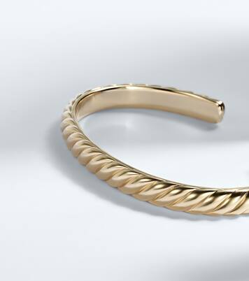 سوار معصم من الذهب عيار 18 قيراط Sculpted Cable  | David Yurman