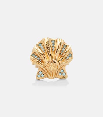 La Medusa embellished ring | Versace