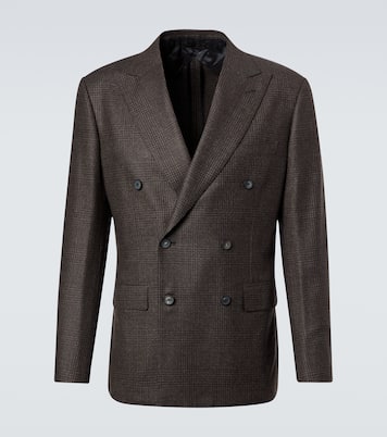 Blazer de lana a cuadros Príncipe de Gales | Brioni