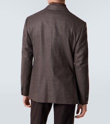 Blazer de lana a cuadros Príncipe de Gales | Brioni