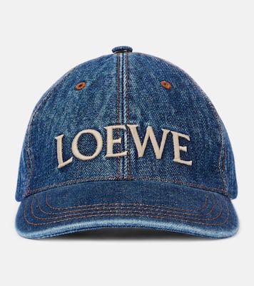 Paula's Ibiza logo denim baseball cap | Loewe