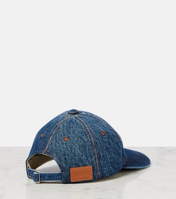 Paula's Ibiza logo denim baseball cap | Loewe