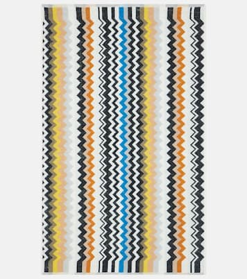 Best Zigzag set of 2 cotton terry towels | Missoni